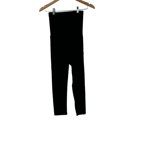 NWT Motherhood maternityEssential Stretch Secret Fit Belly Crop Leggings - Picture 1 of 5